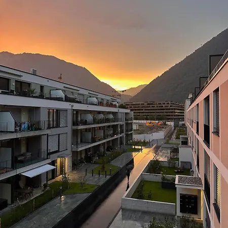 !new! 120m2 Away From - Designer Flat With Parking, Alpine View And Office *
